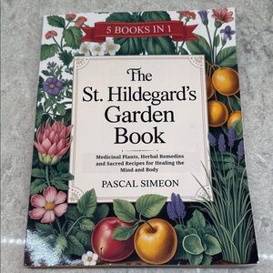 The St. Hildegard's Garden Book Five books in One by Pascal Simeon. Like New!